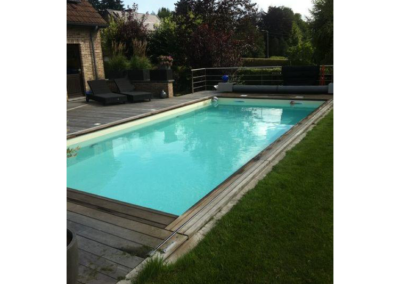 construction d'une piscine en bois à Liège
